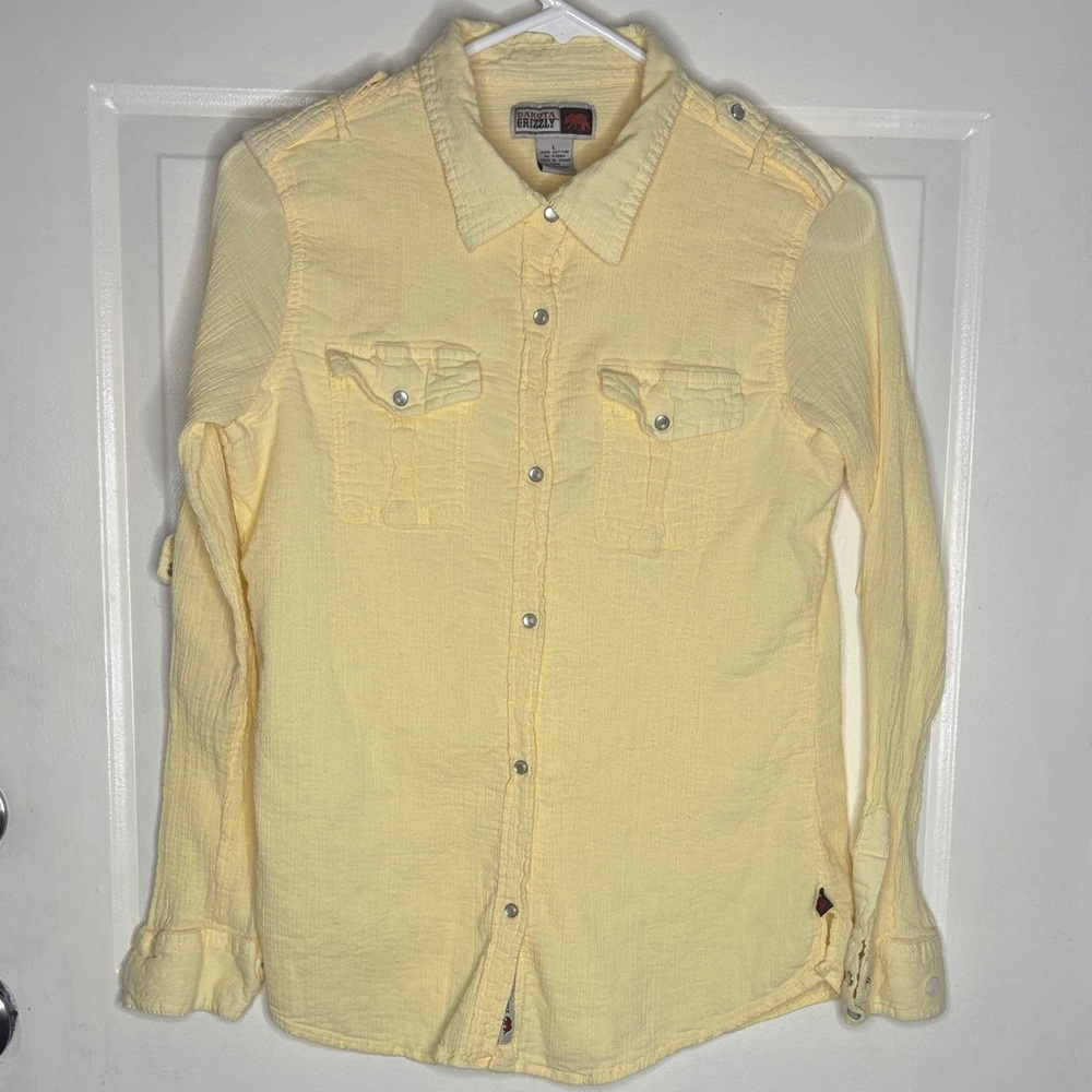 Dakota Grizzly Yellow Cotton Shirt